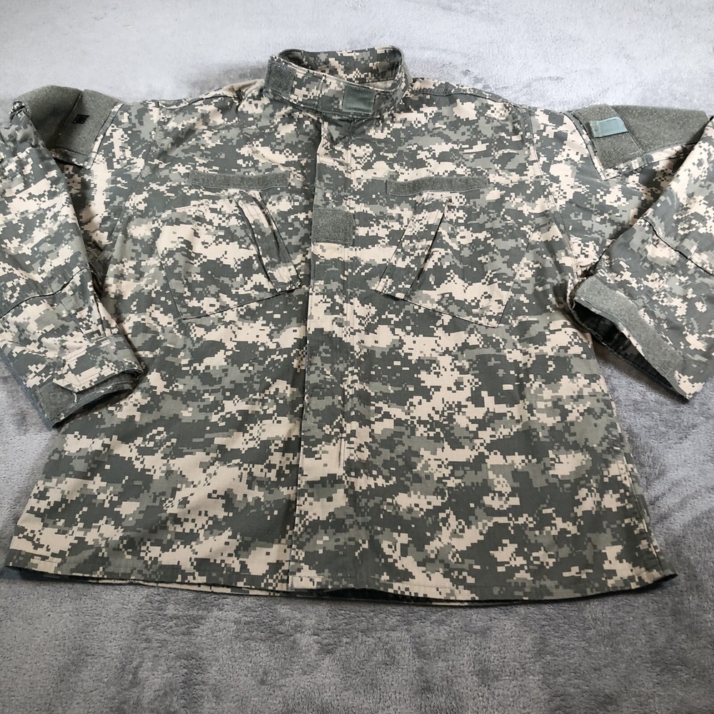 US Army Digital Camo Jacket Mens Large Military Combat Uniform 8415-01-519-8501 - Picture 3 of 16